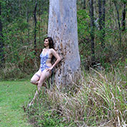 Shandina at Cedar Creek Falls