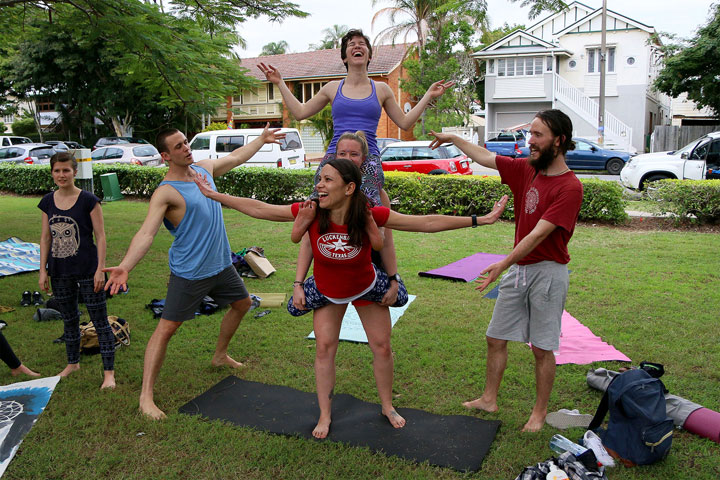 The Great Acro Exchange at New Farm Park