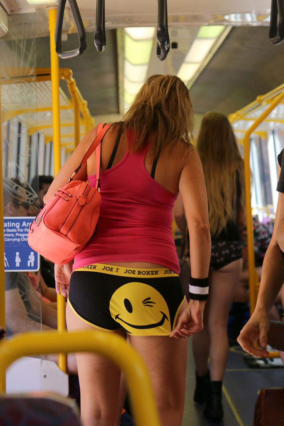 Brisbane No Pants Subway Ride