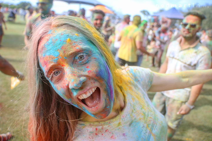 Bronwen, Gold Coast Colour Festival HOLI, Broadwater Parklands