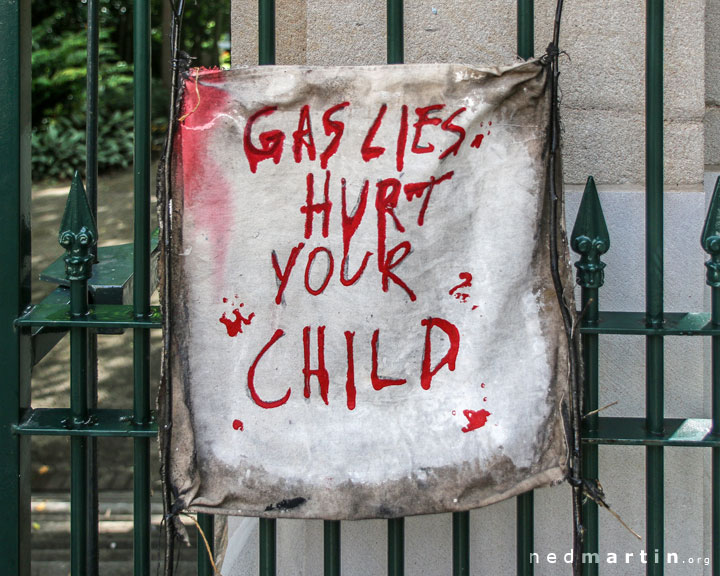 Zombies of the Climate ApoCOALypse, Extinction Rebellion protest, Speakers Corner, Brisbane