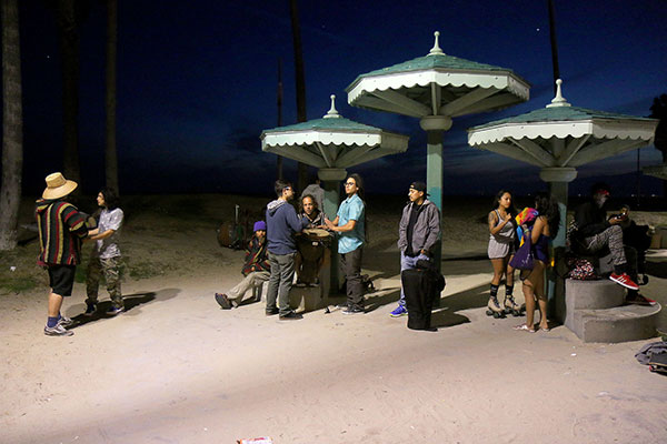 Drumming on Venice Beach