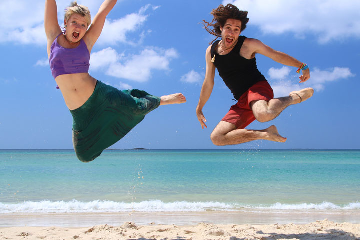 Skye & Hughie, The Beach, Island Vibe Festival 2018, Stradbroke Island