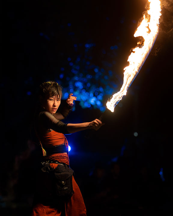 Monae Power, West End Fire Festival, Brisbane