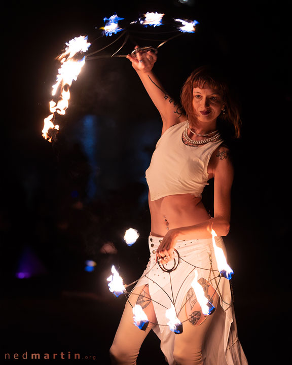 Jaelith Amber Fey, West End Fire Festival, Brisbane