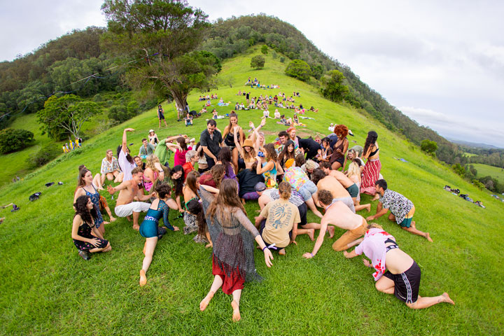 Telepathy: Moving Meditation, Hill, Yonder Festival 2021