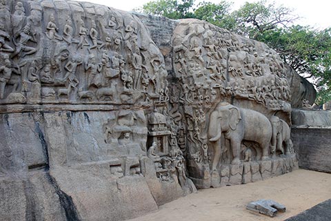 A good example of everything rock being carved