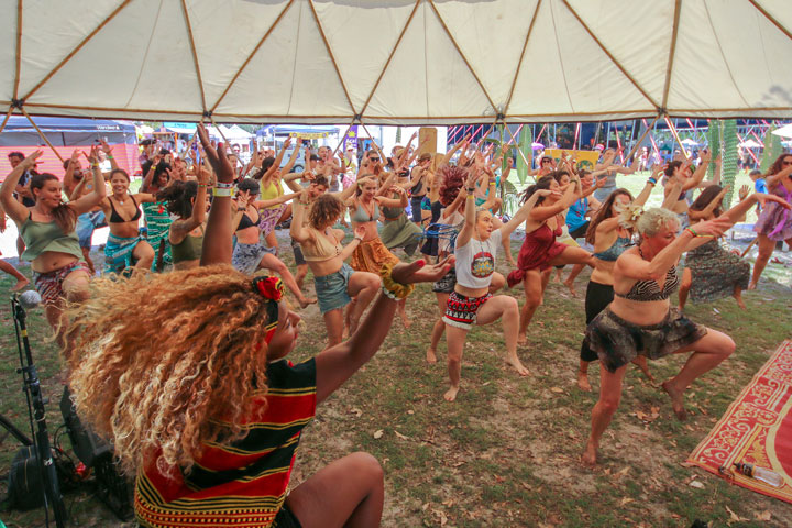 Big Top – Mapstone, Island Vibe Festival 2018, Stradbroke Island