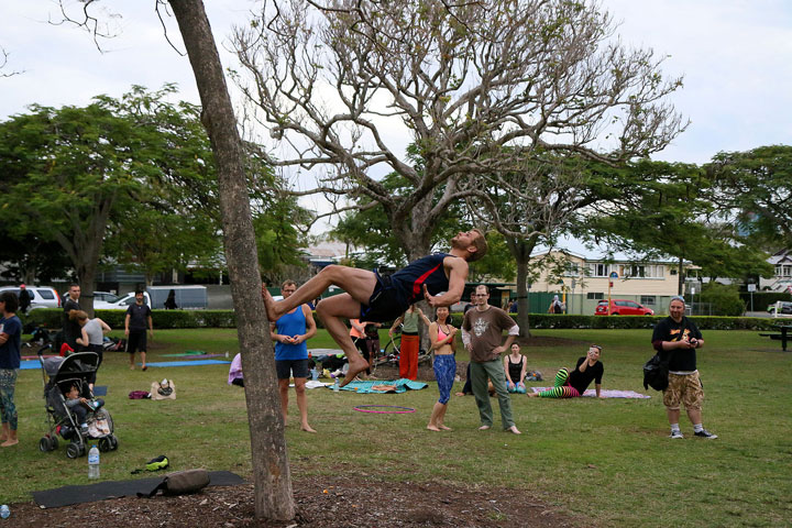 The Great Acro Exchange at New Farm Park