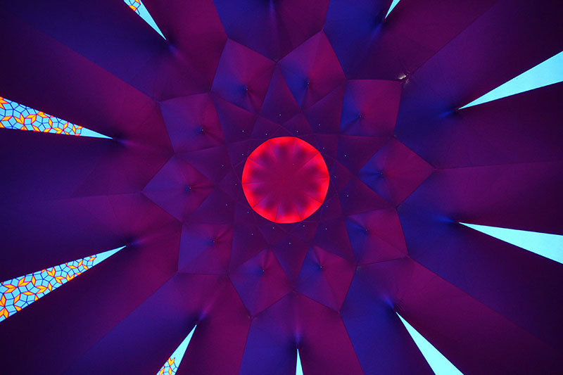 The Exxopolis Luminarium, South Bank