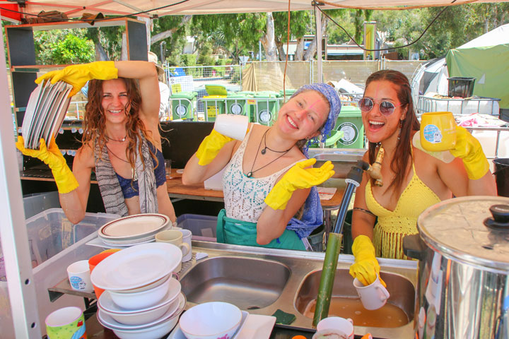 Sustainability Department, Island Vibe Festival 2018, Stradbroke Island