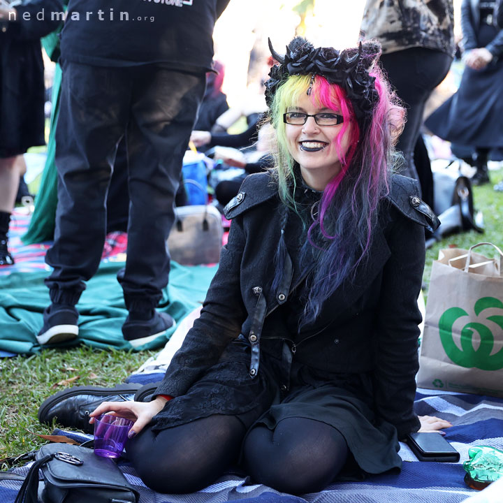 The Brisbane Gothic and Alternative Picnic 2021, Roma St Parklands, Brisbane