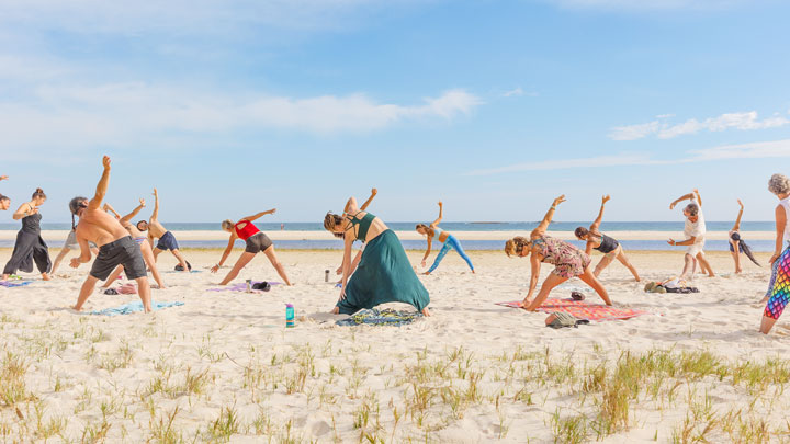 Liquid Bliss Yoga, Micro Island Vibe Festival, Stradbroke Island