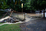 A terrifying torrent of water…