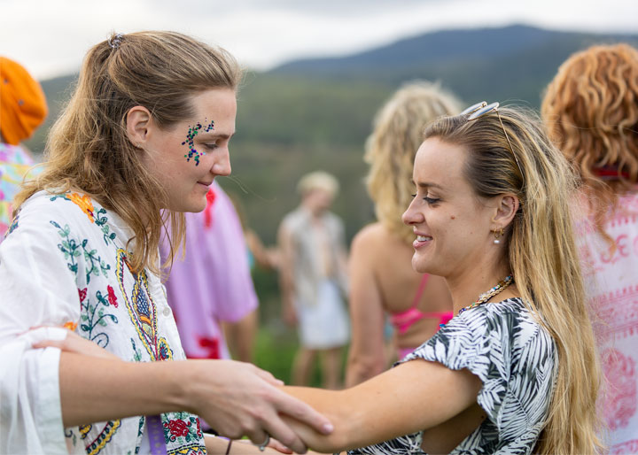 Telepathy: Moving Meditation, Hill, Yonder Festival 2021