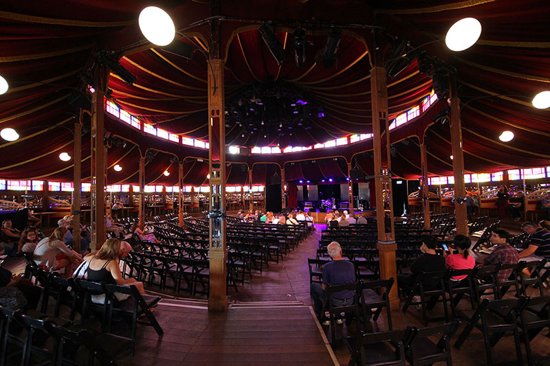 The Telstra Spiegeltent Garden, South Bank