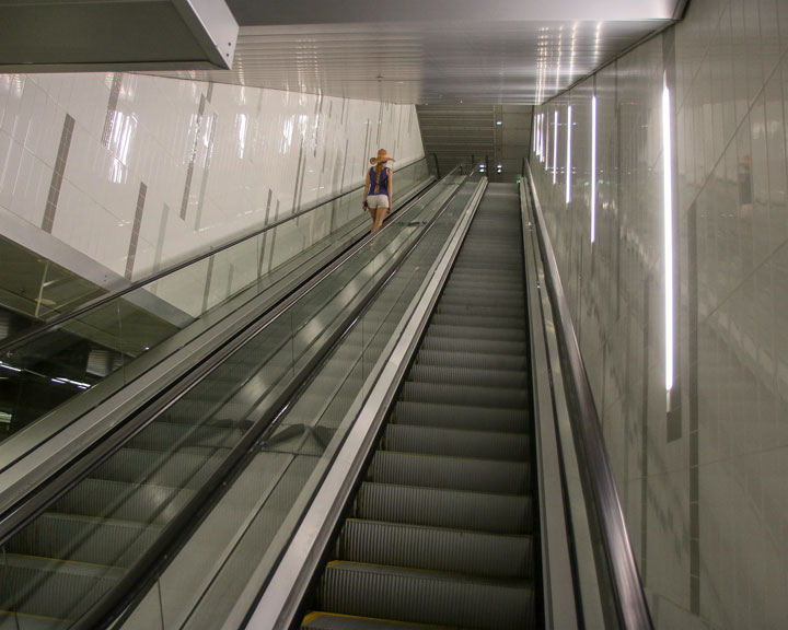 Bronwen, King George Square Bus Station, Brisbane