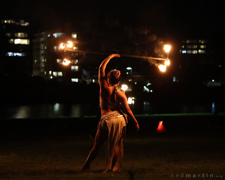 West End Fire Festival, Orleigh Park