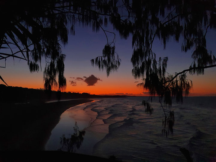 Sleepy-time on Stradbroke Island