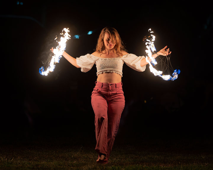 Alexandra L, West End Fire Festival, Brisbane