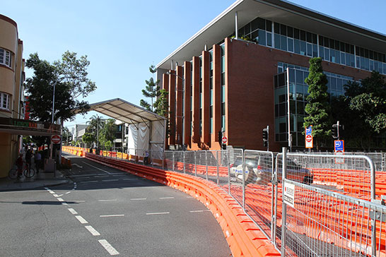 A checkpoint into South Bank