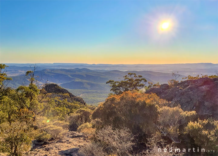 Sunrise from Mt Maroon