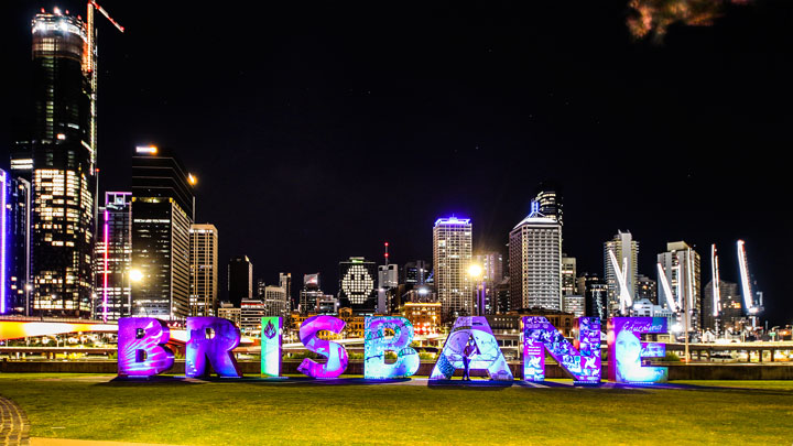 Bronwen, The Brisbane Sign, South Bank