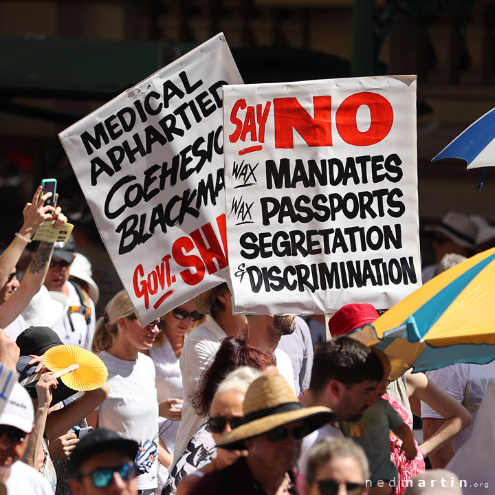 Freedom Rally, Brisbane