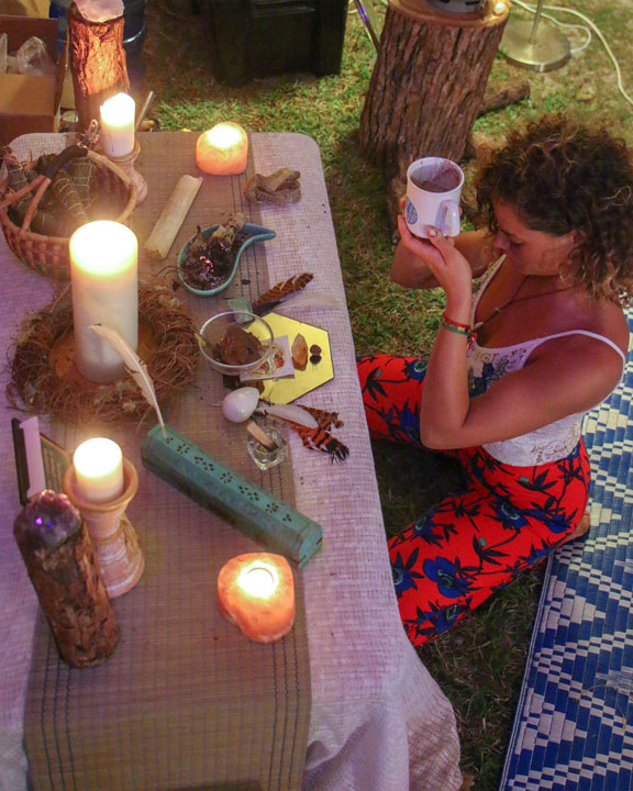 Shakao Cacao Ceremony with Fleur-desiree Wagner, Island Vibe Festival, Stradbroke Island