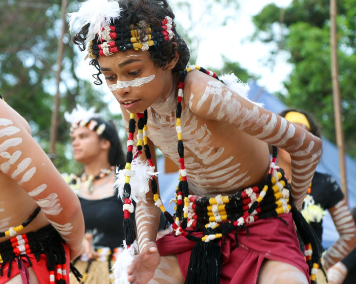 Welcome Ceremony, Ceremony Circle, Island Vibe Festival 2017, Stradbroke Island