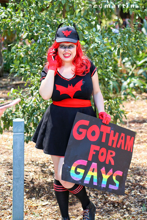 Brisbane Pride March, Brunswick St, Fortitude Valley