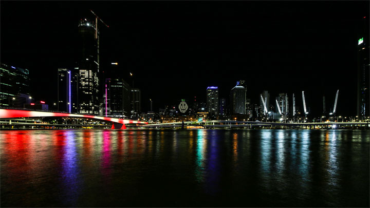 Brisbane from South Bank