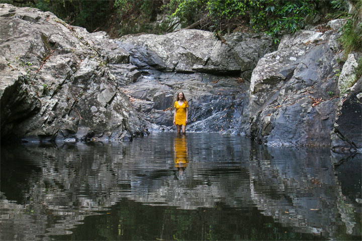 Bronwen, Cougal Cascades, Currumbin