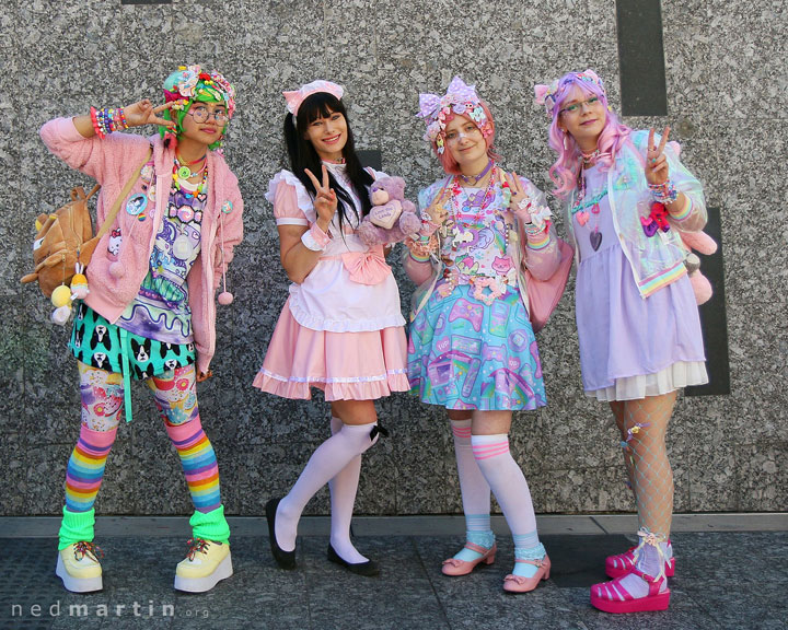 The Brisbane Harajuku Fashion Walk 2017, King George Square