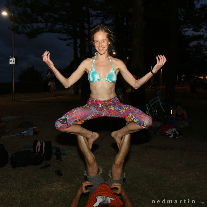 Bronwen Fairbairn & Hamish Fairbrother at Justins Park, Burleigh Heads