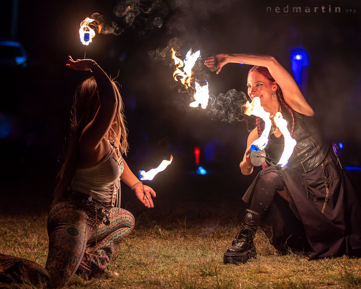 Emmanuellé Gomez, , Yaolina Kay, West End Fire Festival, Brisbane