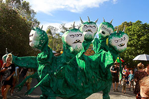 Festival monsters
