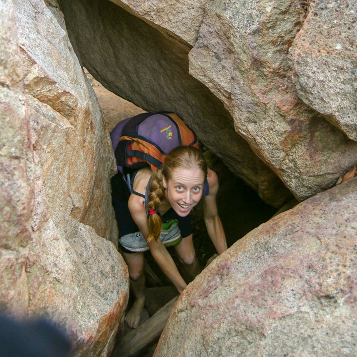 Bronwen at Lower Portals