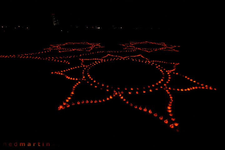 Cooper's Candle Installation, Currumbin Bay