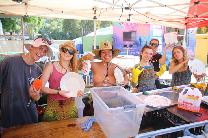 Sustainability Department, Island Vibe Festival 2018, Stradbroke Island