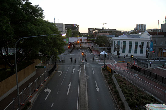 The gate to Fortress Brisbane