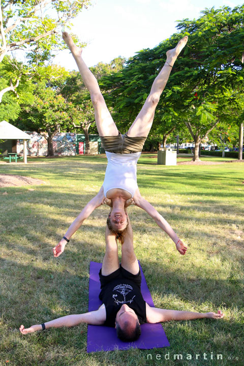 Bronwen, Acro at New Farm Park