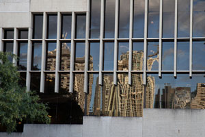 Reflection of Brisbane City