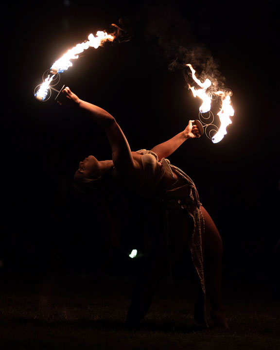 Emmanuellé Gomez, West End Fire Festival, Brisbane