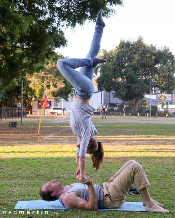 Acro at Davies Park, West End