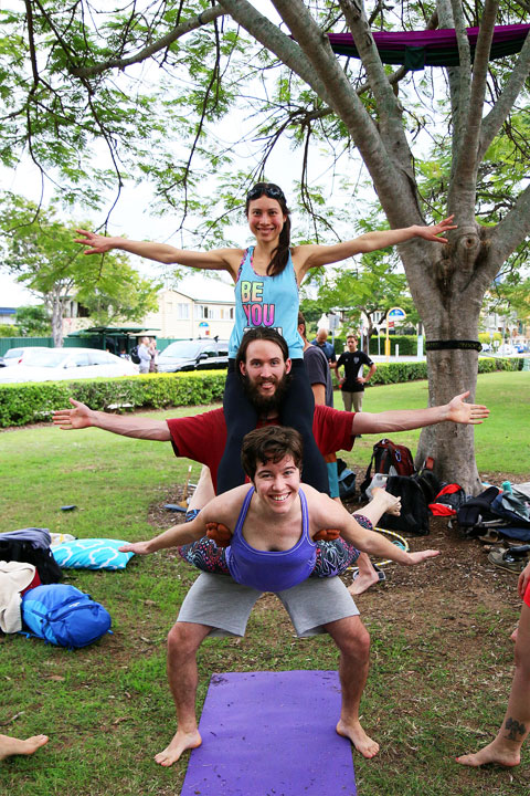 The Great Acro Exchange at New Farm Park