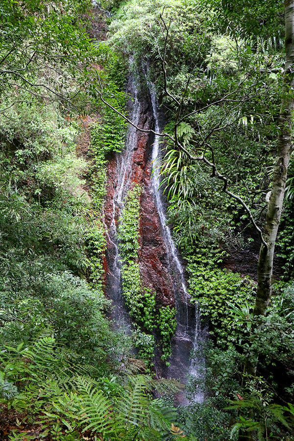 One of the many waterfalls