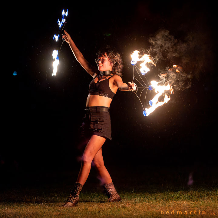 Monae Power, West End Fire Festival, Brisbane