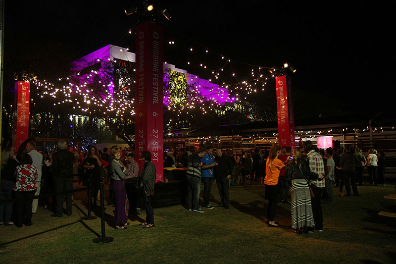 South Bank during Brisbane Festival