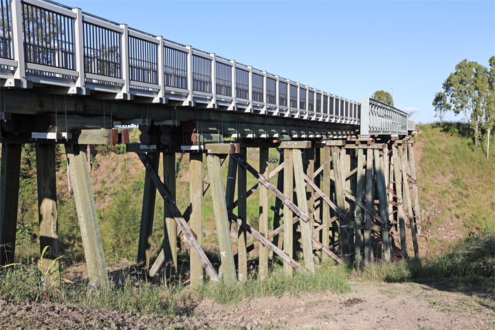 Lockyer Valley Rail Bridge (Clarendon), Coominya, Brisbane Valley Rail Trail